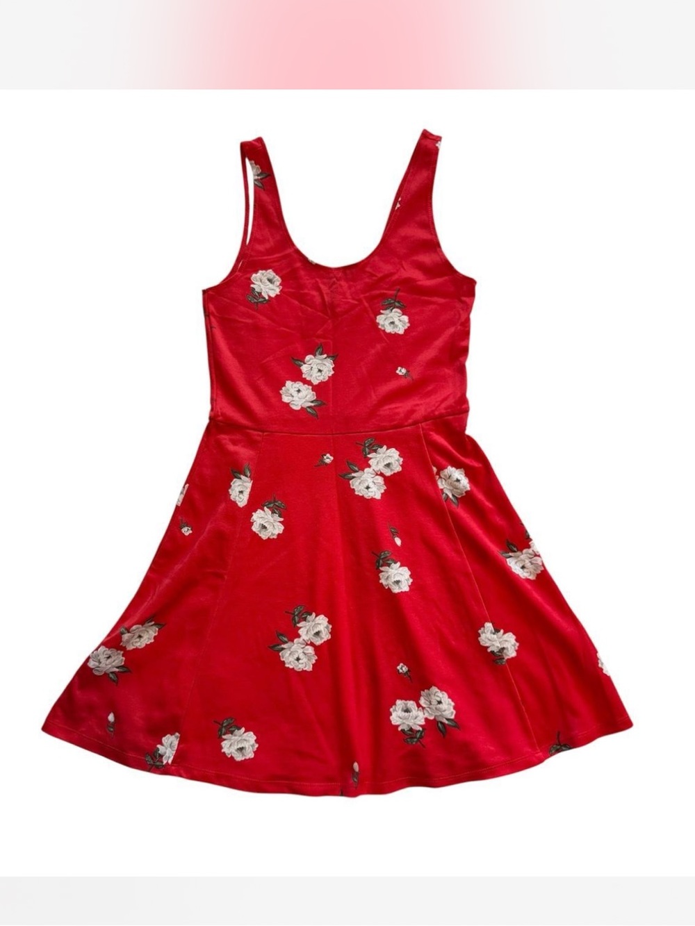 Divided by H&M Girls Red Skater Dress Size US 6